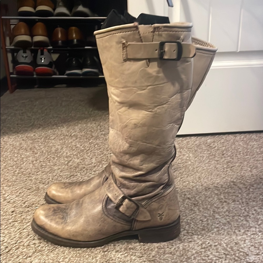 Women's Leather Veronica Slouch Frye Boots